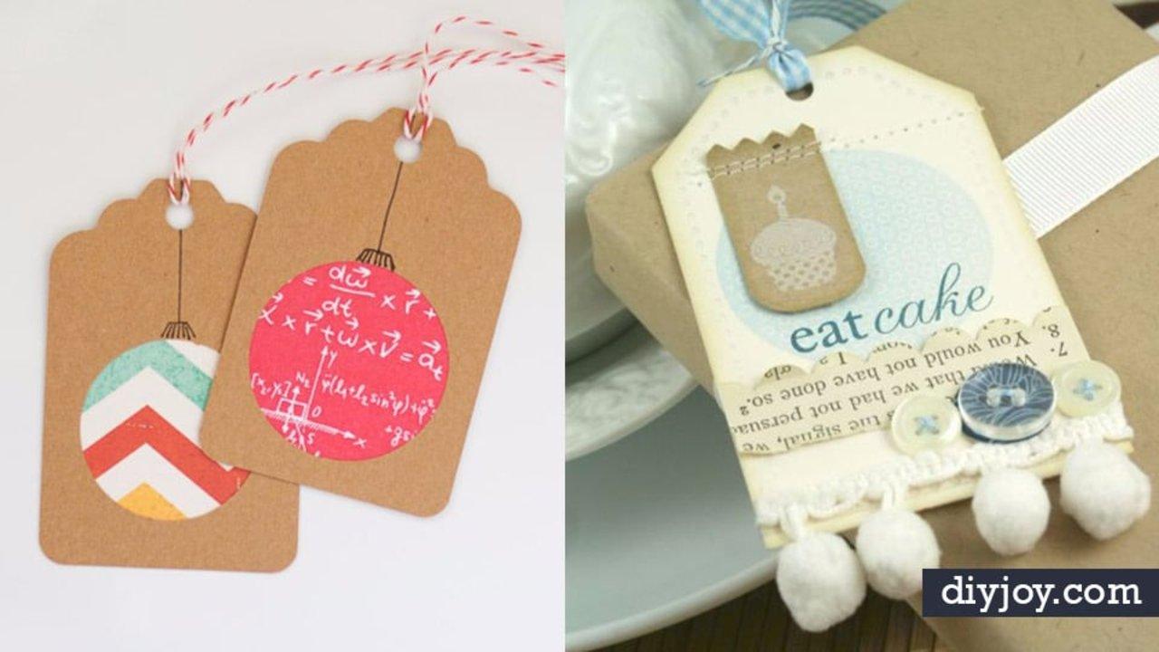 31 Homemade Cards and Tags No Gift Should Be Without