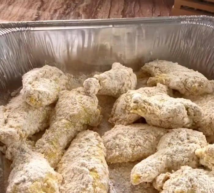 Easy To Make Extra Crispy Mustard Fried Chicken Wings