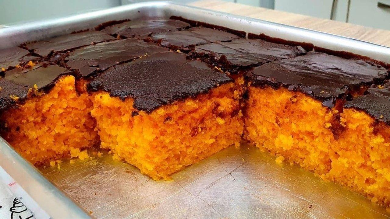 Chocolate Glazed Carrot Casserole Recipe