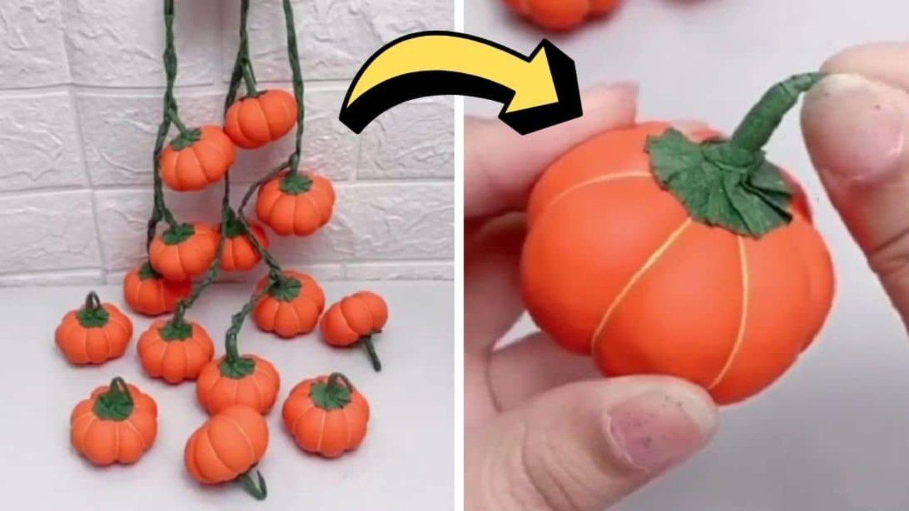 Easy DIY Balloon Pumpkin Tutorial