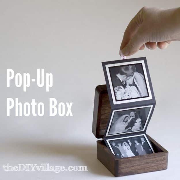 Pop-Up Photo Box, great for a first time gift maker to attempt and better than a store bought version