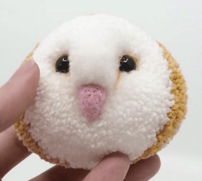 Easy DIY Pompom Barn Owl