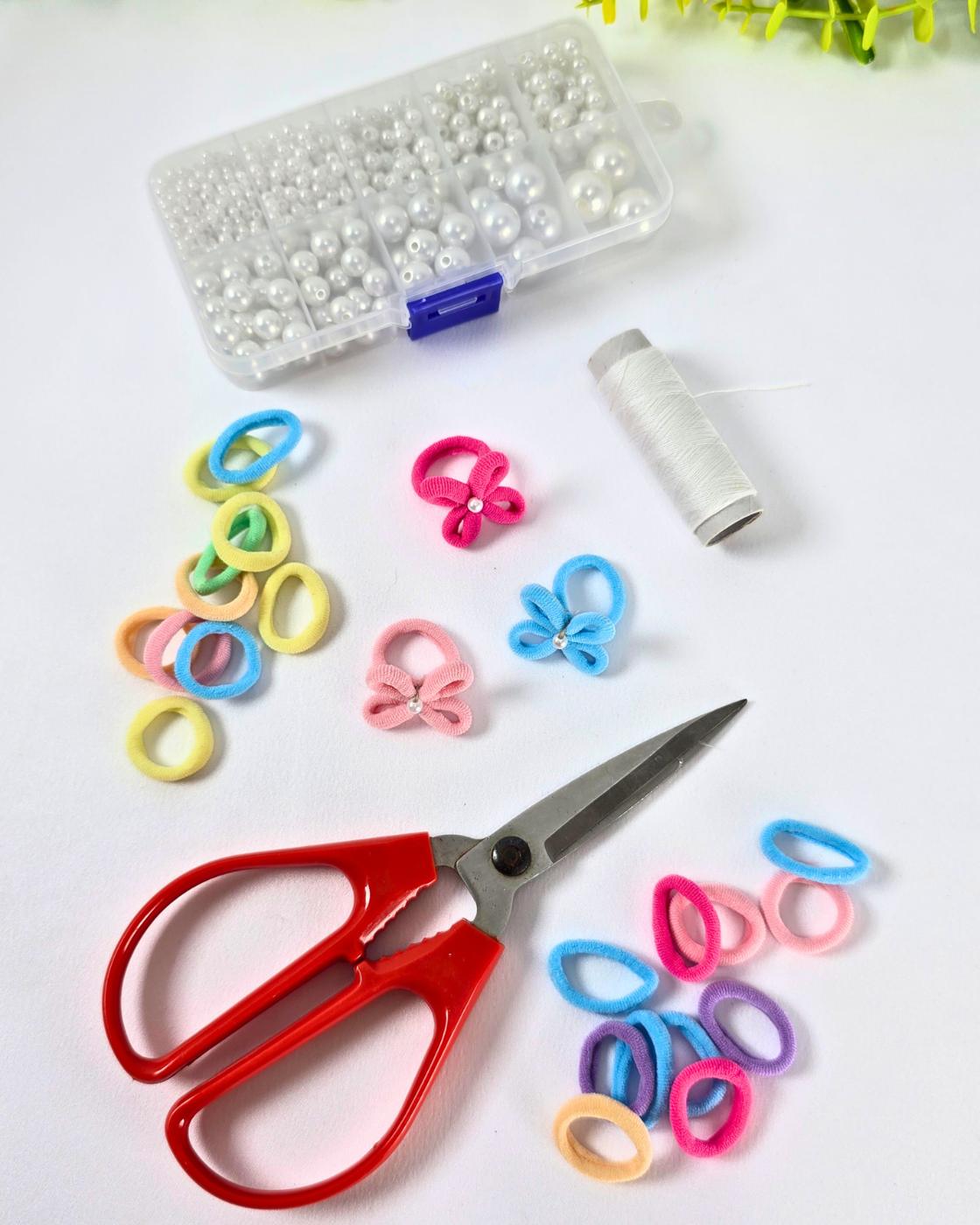 Homemade Hair Tie Rings