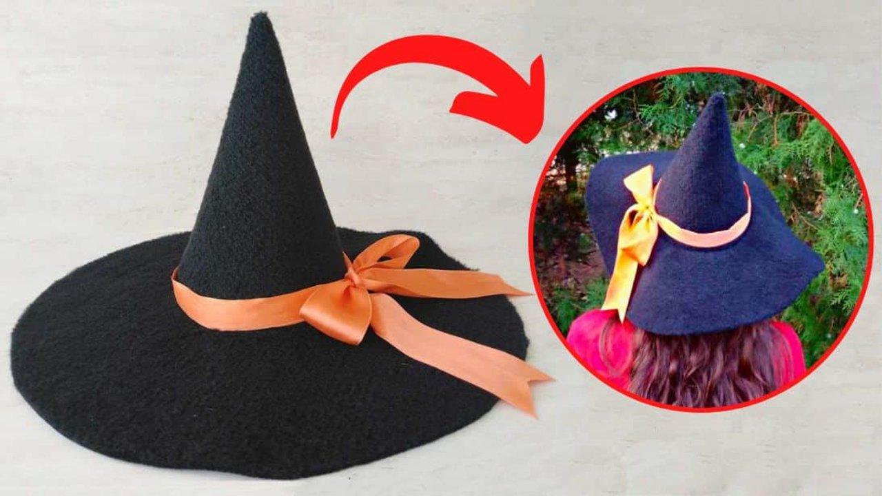 How To Sew A DIY Witch Hat In Any Size
