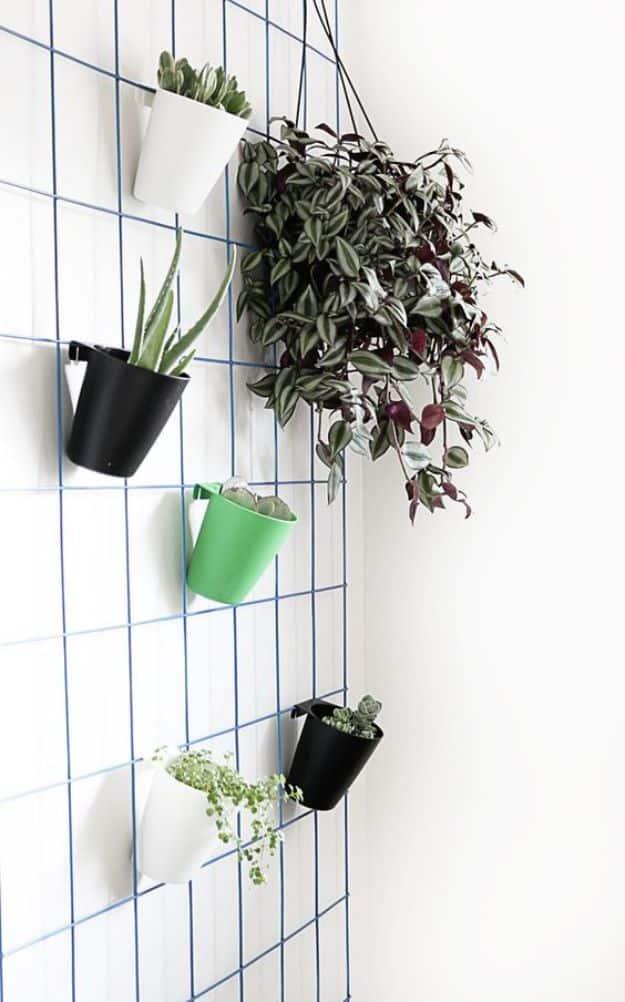 DIY Modern Wire Plant Hanger, simple enough for a first attempt at the idea and style that outlasts the trend it started with