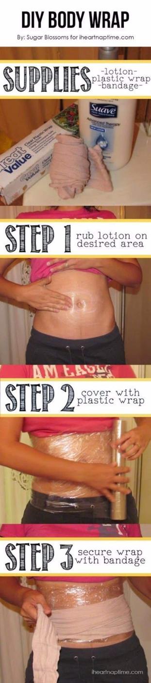 DIY Body Wrap, mixed in minutes with ingredients from the kitchen shelf and a glow that rivals a proper spa visit