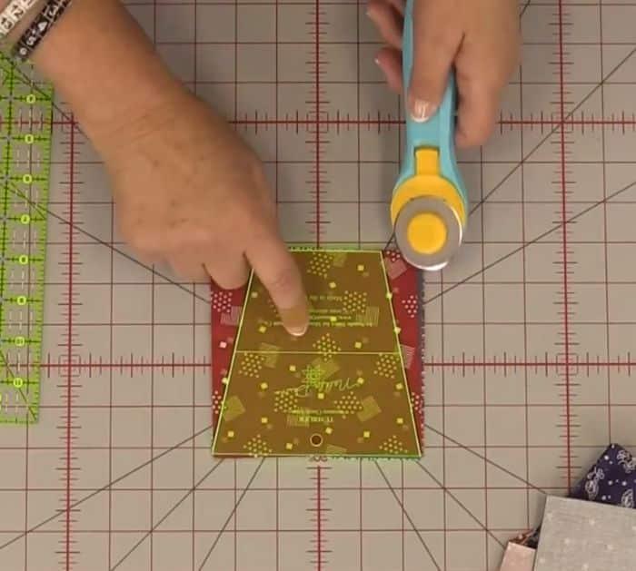 Easy Tumbler Chevron Quilt Materials