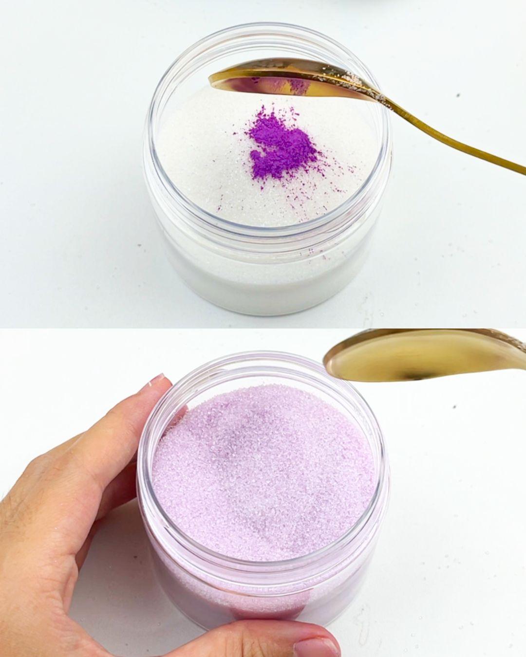 Blueberry Scrub — mica powder