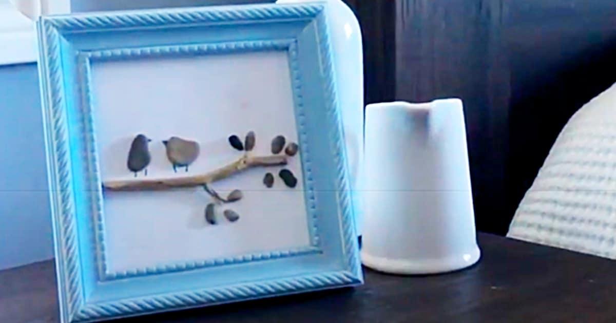 How To Make Bird Pebble Art