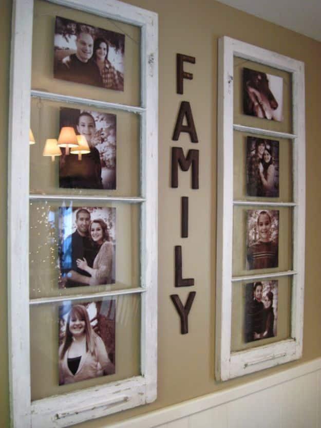 Family Photo Display, one worth bookmarking from this list and a project that looks far more advanced than it is