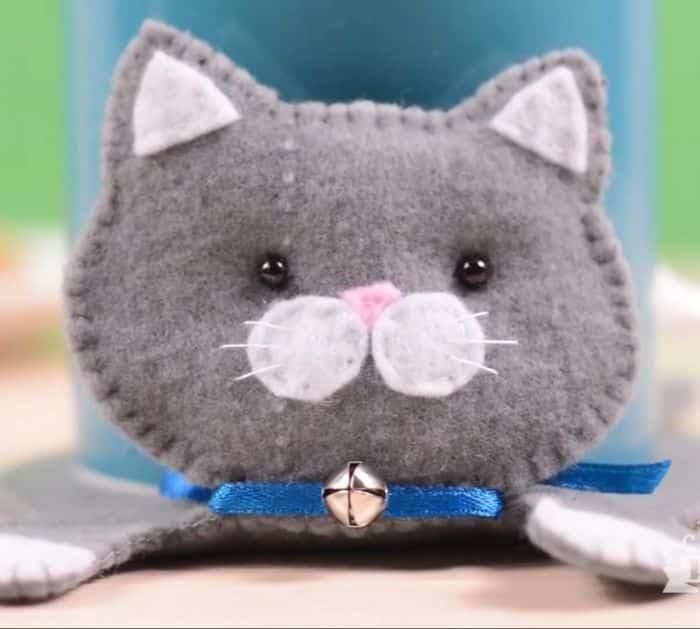 Easy To Sew DIY Felt Coaster