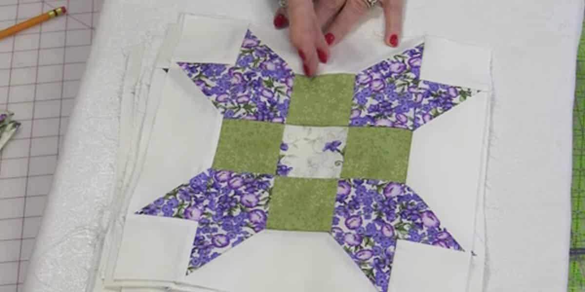 She Cuts Small Squares And Ones With Points And Makes An Incredibly Beautiful Item!