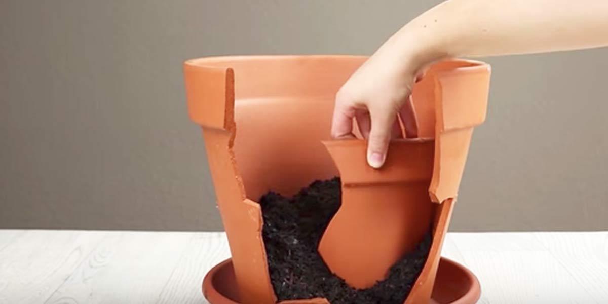 Don’t Throw Broken Clay Pots Away, Do This Instead!