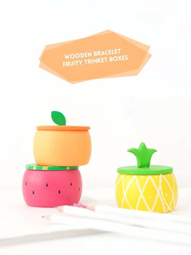 Wooden Bracelet Fruity Trinket Boxes, a thoughtful gift worth giving this year and a popular choice on this list
