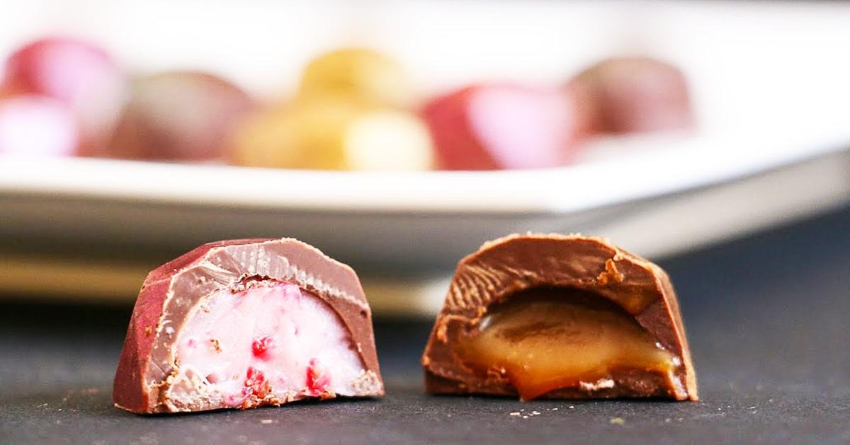 Raspberry And White Chocolate Truffles Recipe