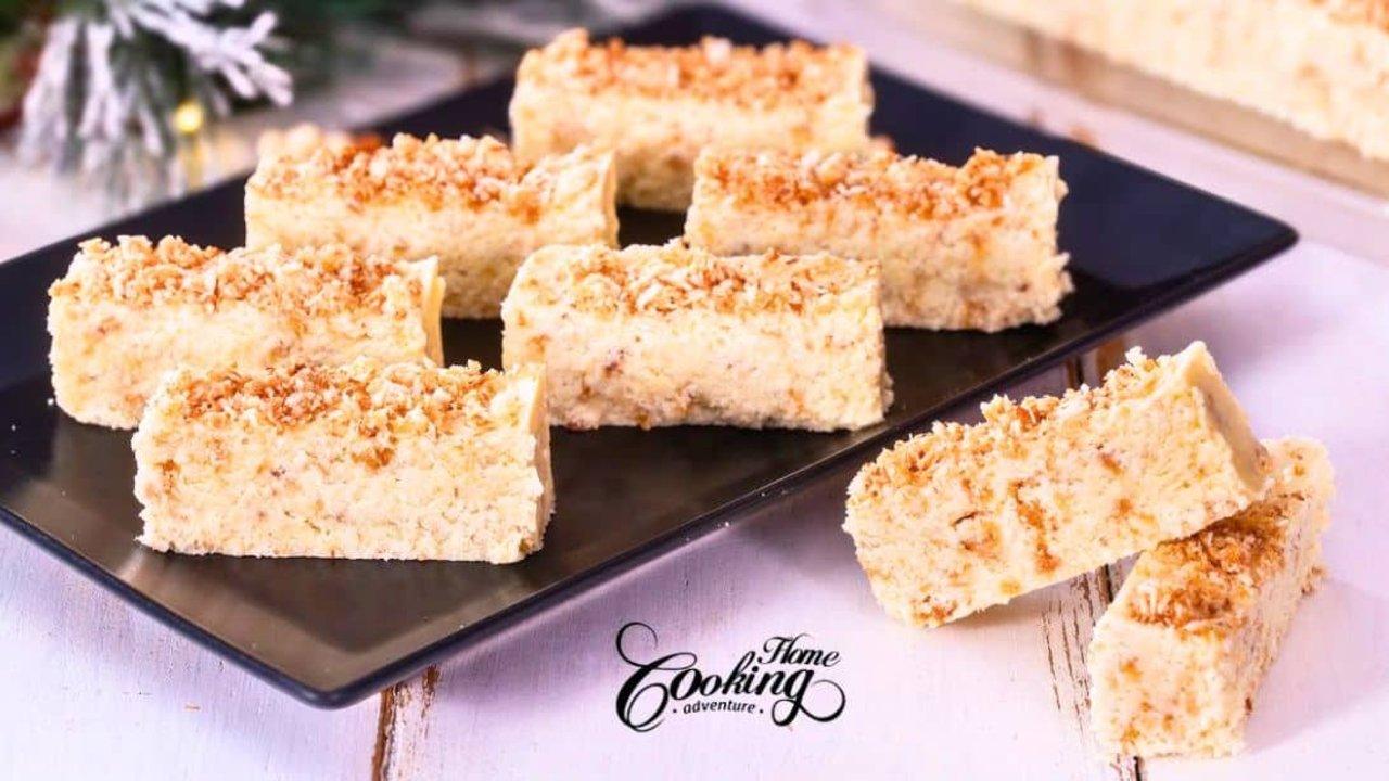 Easy-to-Make Milk Coconut Fudge