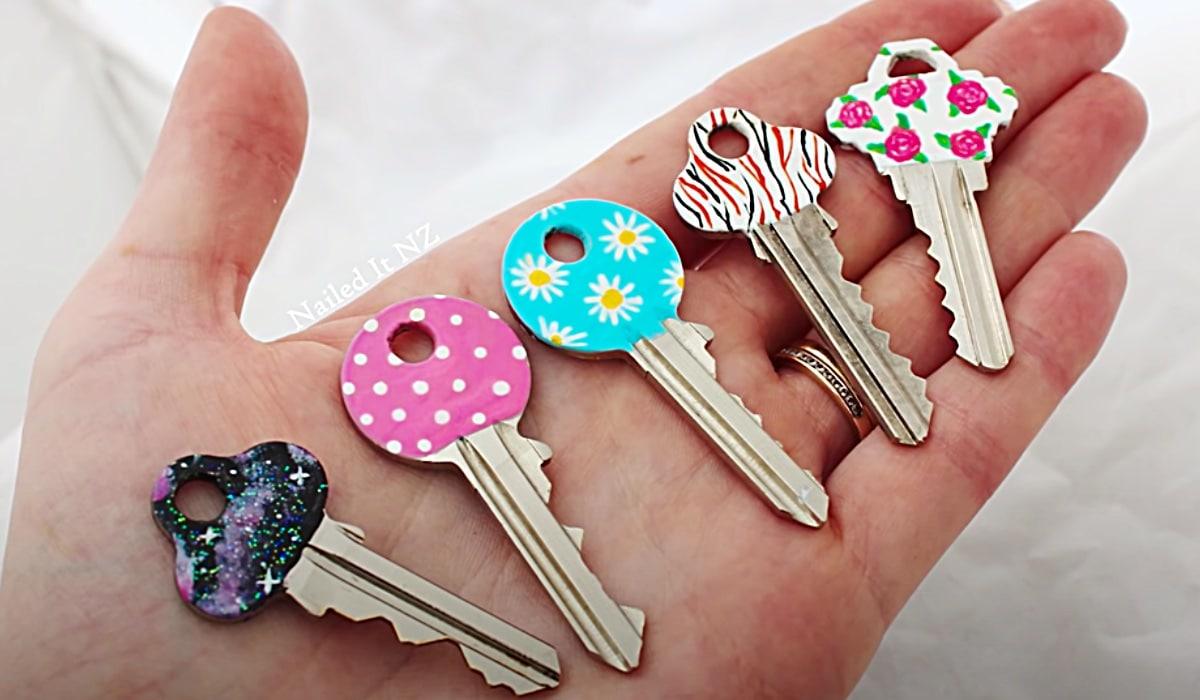 How To Identify Keys Easily Using Nail Polish