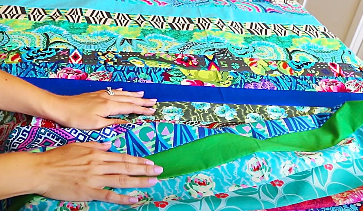 Beginner’s Jelly Roll Quilt