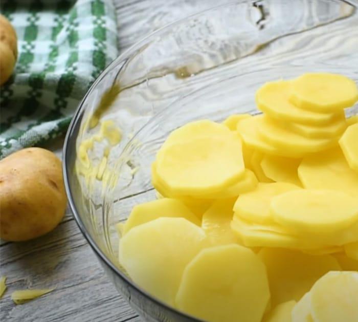 steps in making potatoes au gratin