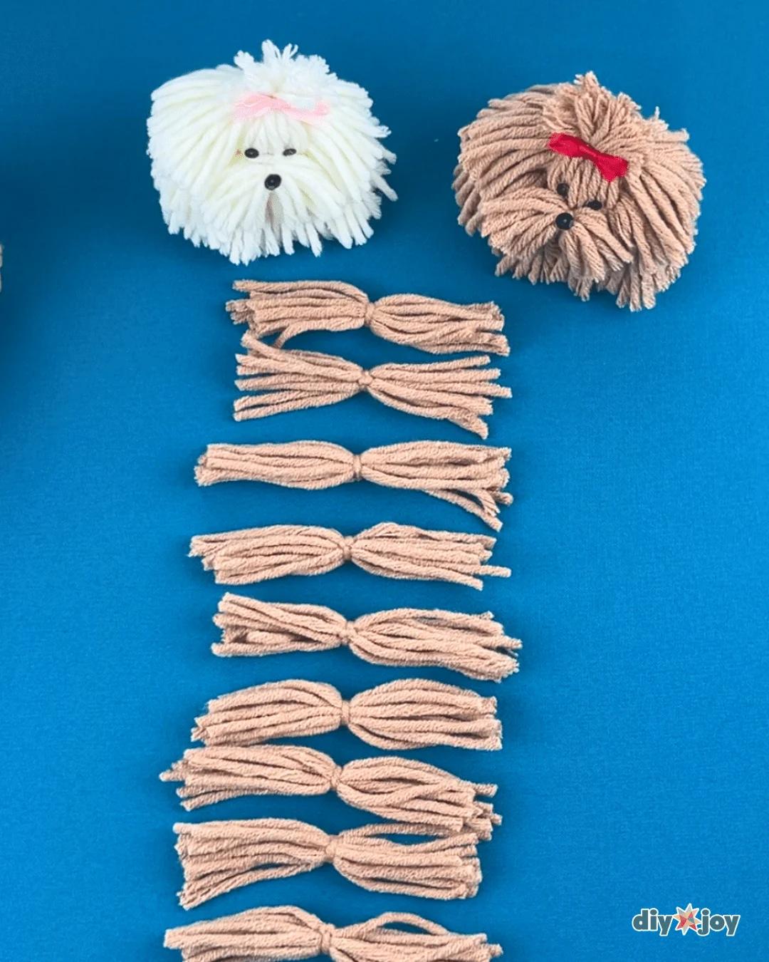 Yarn Dog — crafts with yarn