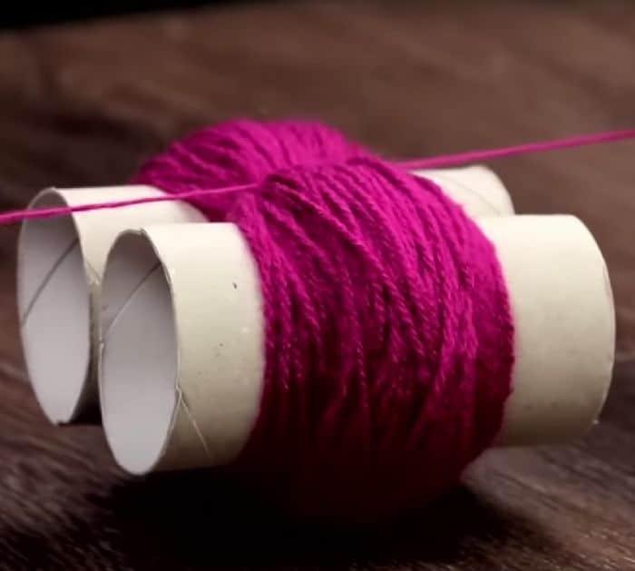 How To Make A Bobble Rug Using Yarn