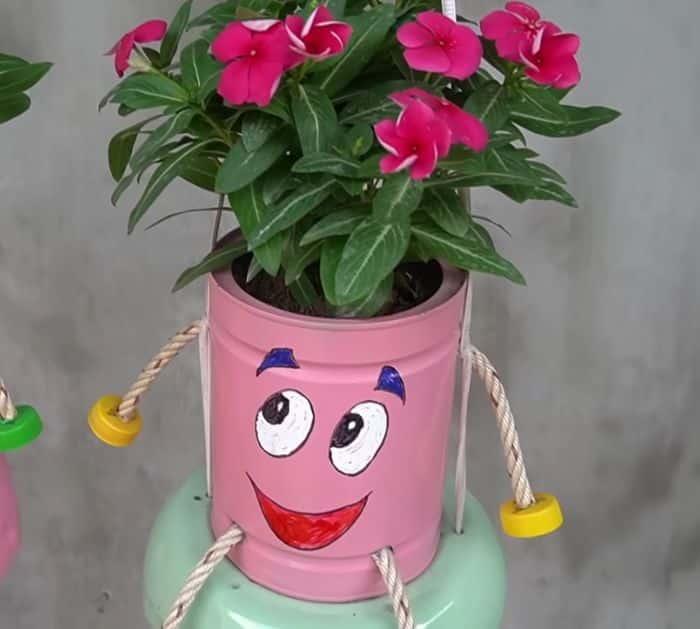 Easy DIY Repurposed Tin Can Planter Tutorial