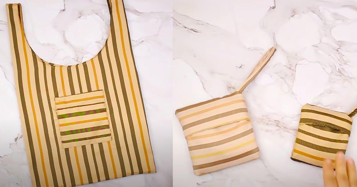 How To Make Foldable Shopping Bag