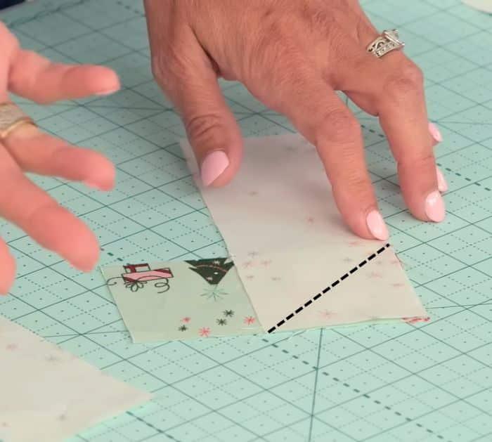 Christmas Tree Quilt Block Pattern Materials (1)