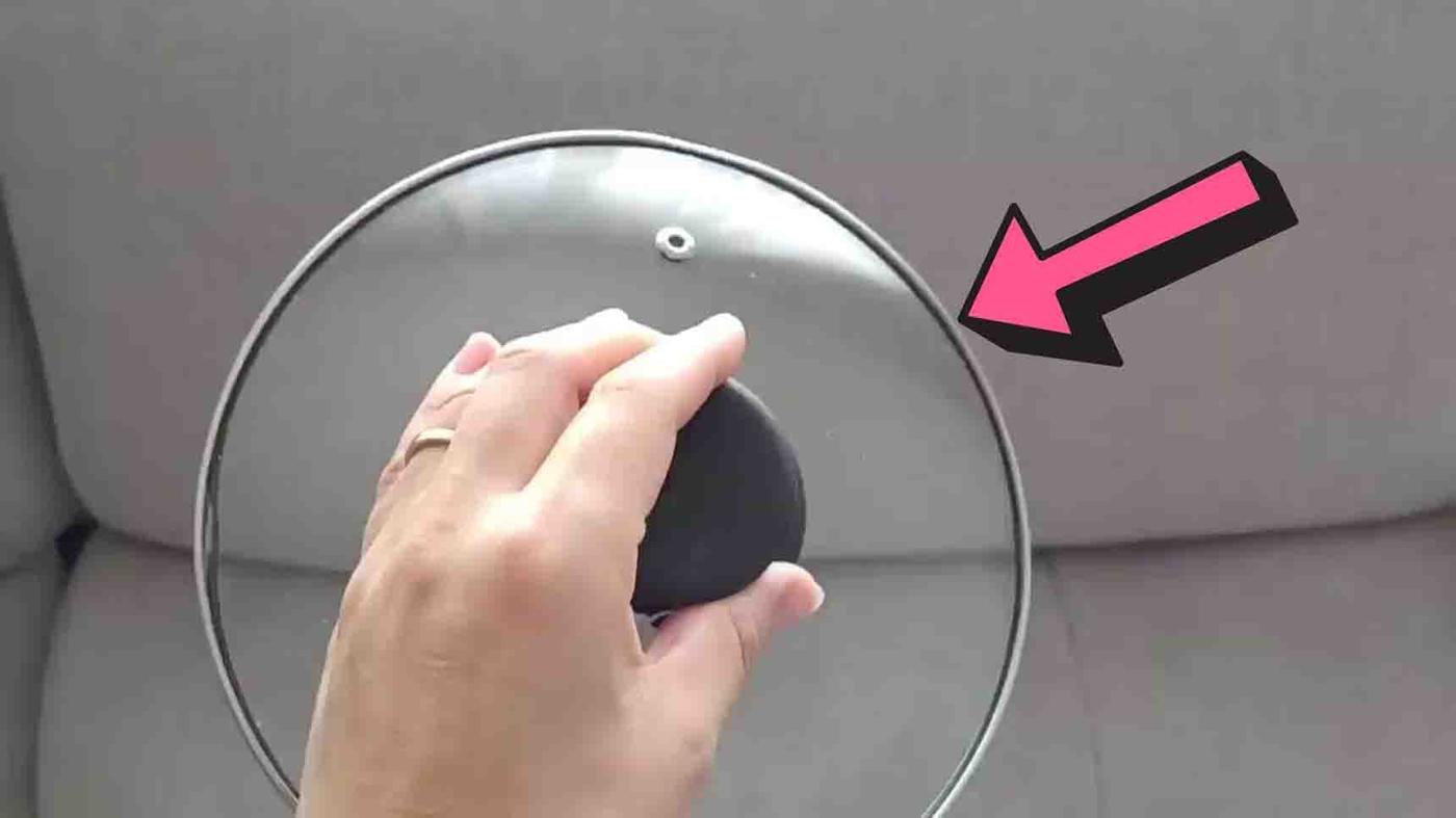 How To Clean Couch and Carpet With A Pot Lid