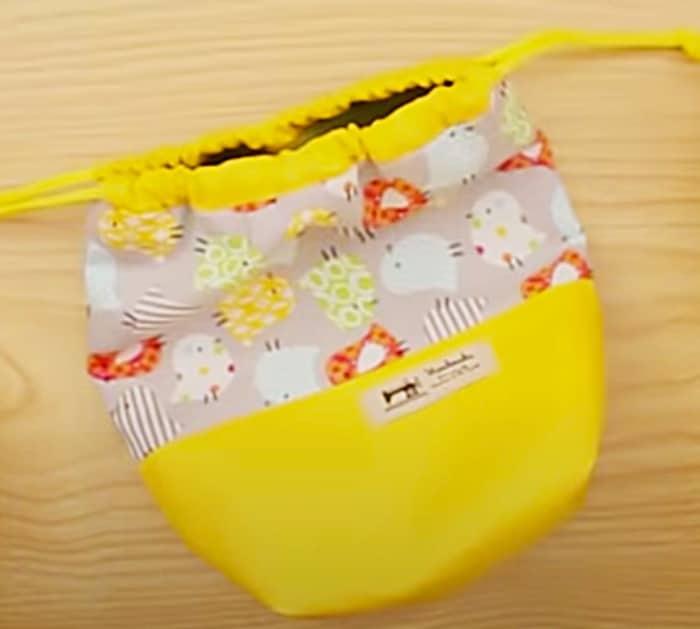 How To Sew A Drawstring Bag - Easy To Make DIY Bag - DIY Sewing Ideas