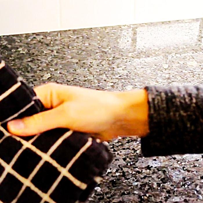DIY Home Cleaners - Granite Cleaning Hack - Clean With Rubbing Alcohol