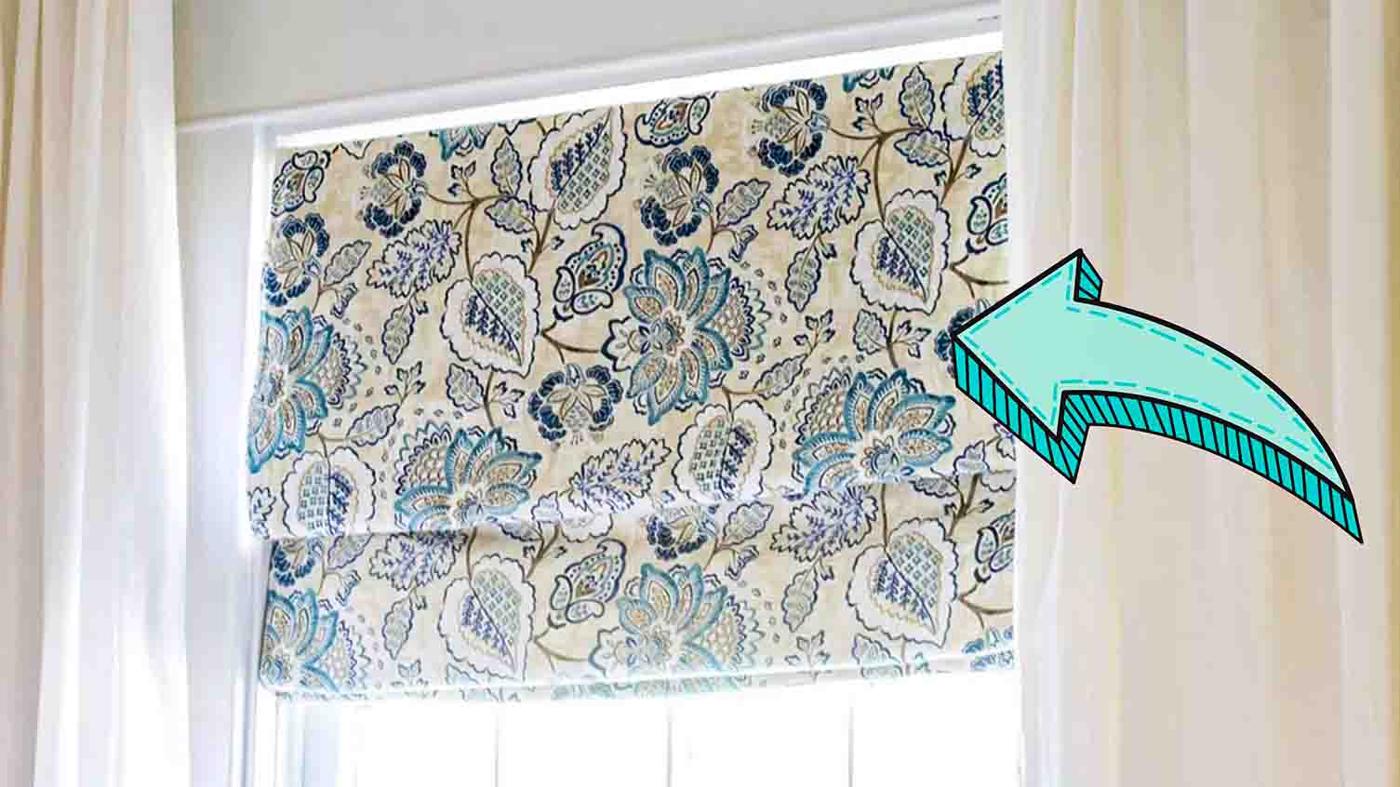 Easy DIY Roman Shades Tutorial
