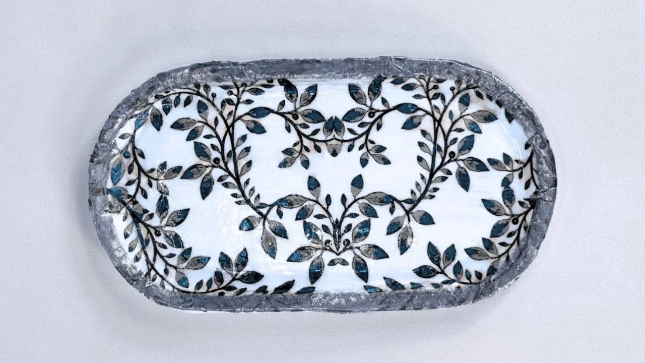 Easy DIY Air Dry Clay Jewelry Tray
