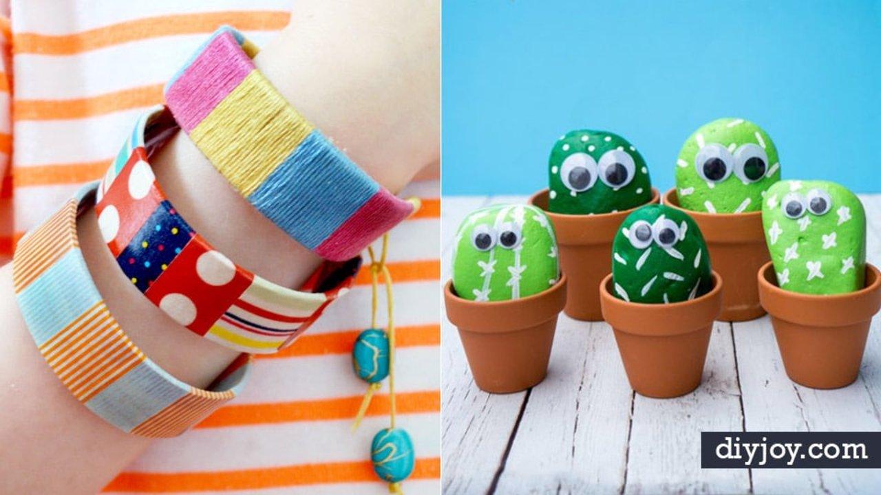 37 Crafts and DIY Ideas for Bored Kids