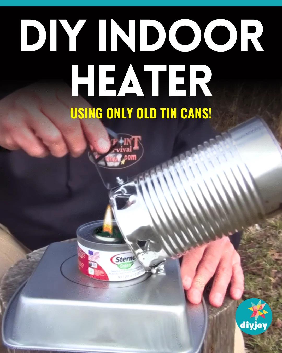 How To Build An Inexpensive DIY Indoor Heater