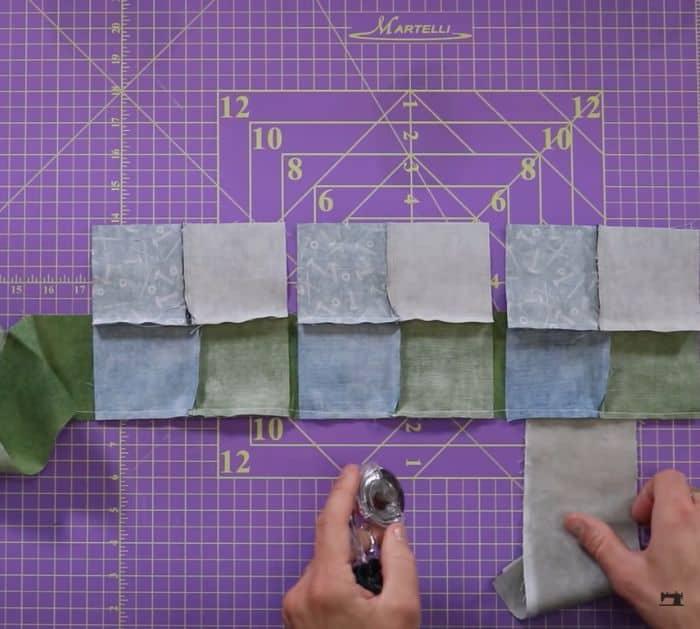 Easy Card Trick Quilt Materials