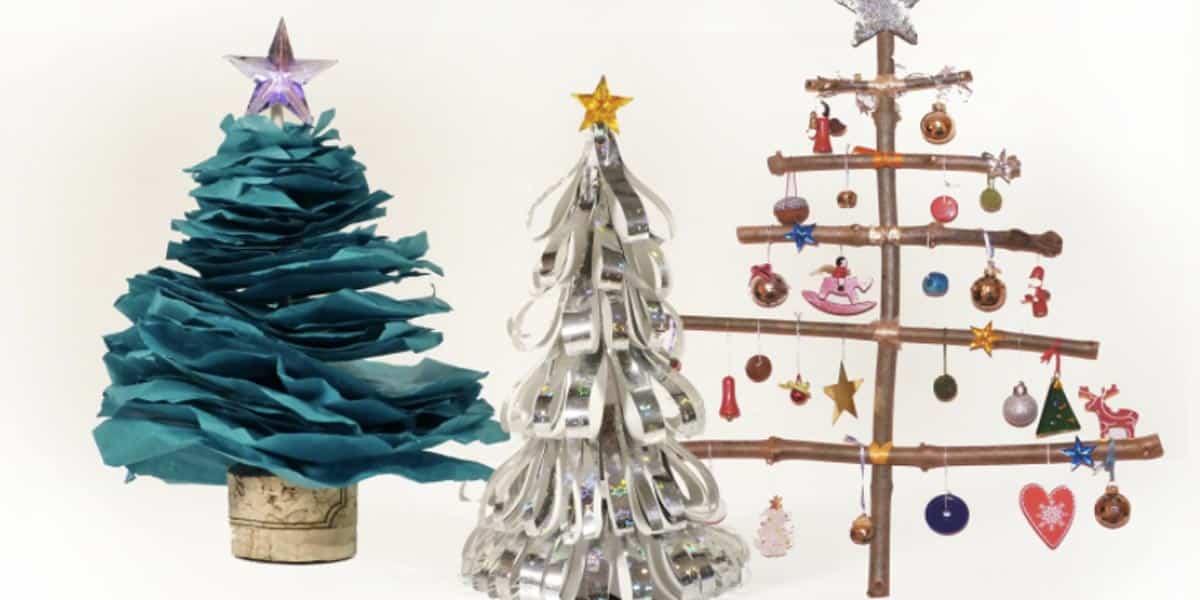 He Makes Three Incredibly Easy Christmas Trees That Are Super Cute!