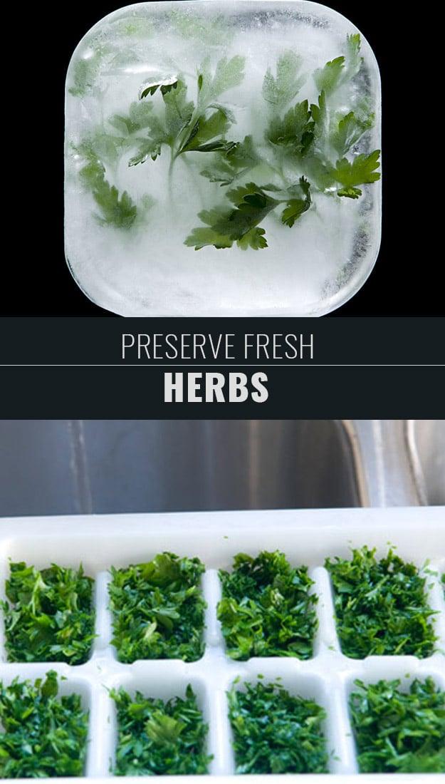 Preserve Fresh Herbs, a simple kitchen hack worth trying tonight and a shortcut worth passing along to a friend