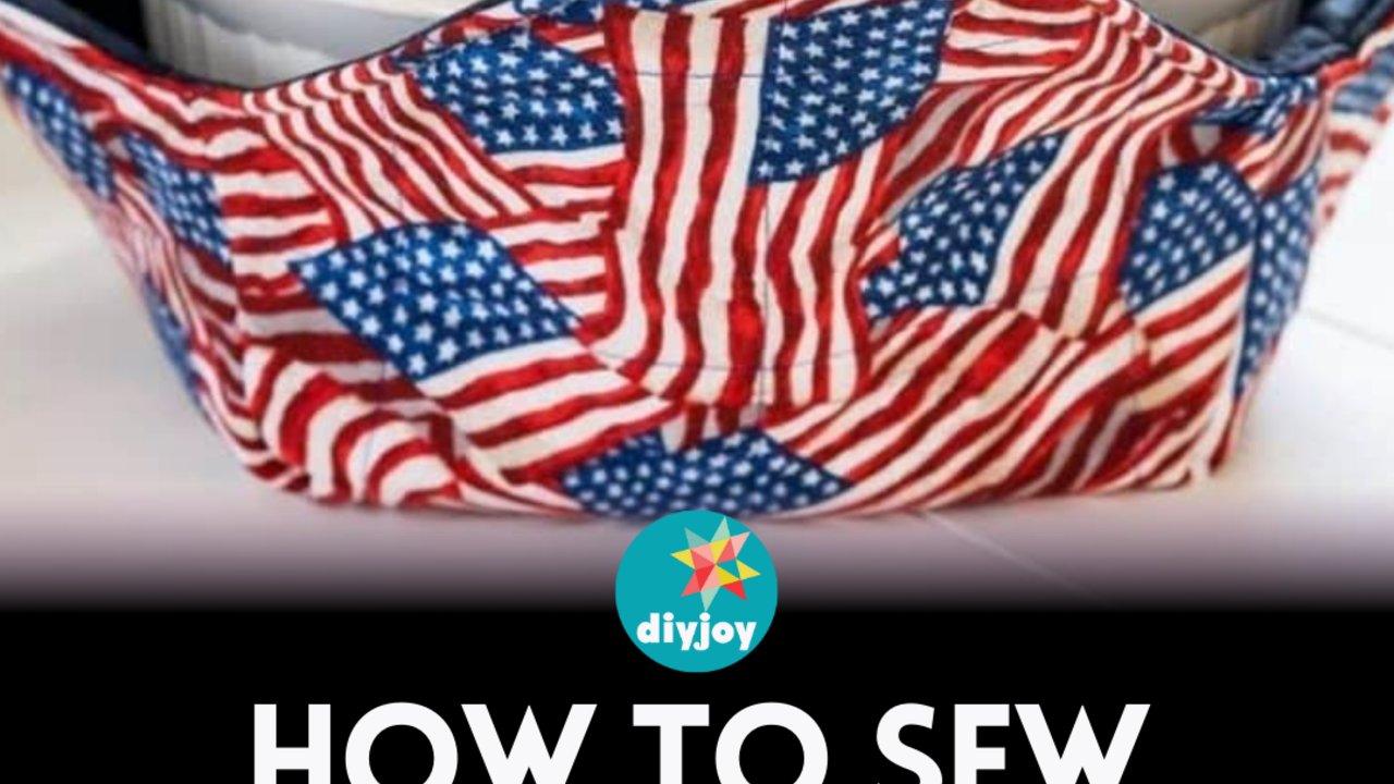 How To Sew A Large Reversible Bowl Cozy