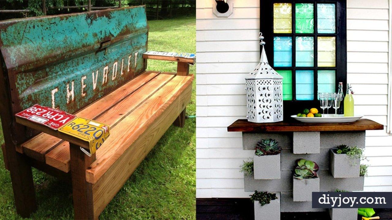41 DIY Patio Furniture Ideas
