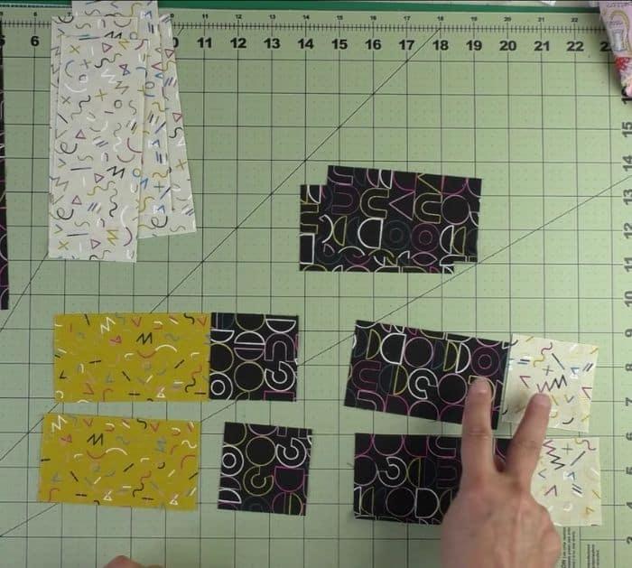 Easy Interwoven Quilt Block Tutorial