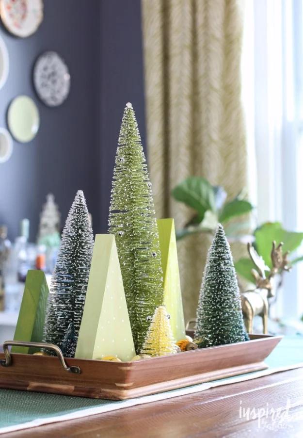 DIY Holiday Centerpiece, a fun family craft for a snowed in afternoon and a simple DIY that smells like the holidays