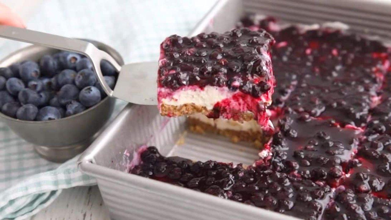 Keto Blueberry Dessert