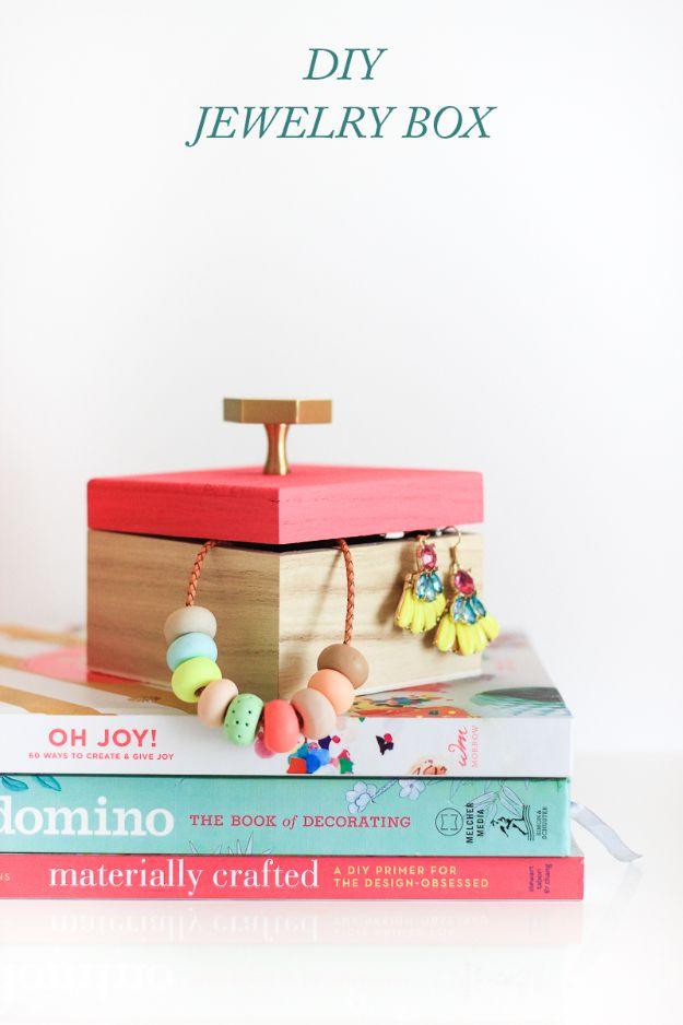 10 Minute DIY Jewelry Box, a handmade storage accent, quick to set up on a rainy afternoon and a keepsake worth handing down