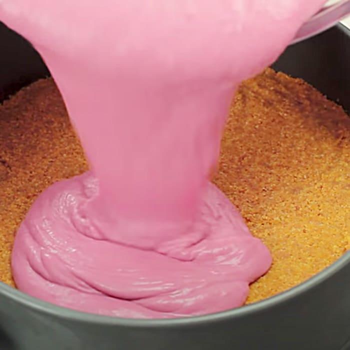 Cherry Cheesecake Recipe - No Bake Cheesecake Recipe - Easy Cheesecake Ideas - How To Make Cheesecake