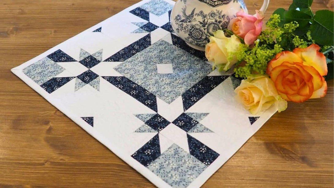 Square Patchwork Centerpiece Mat