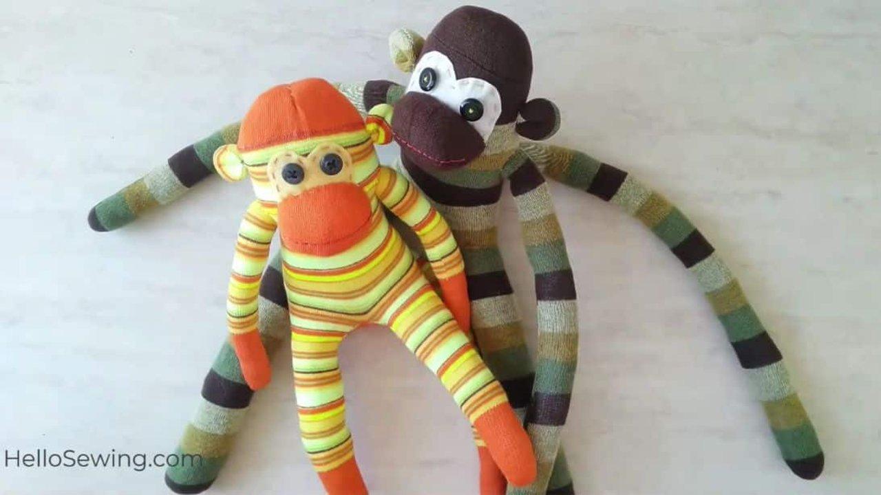 Easy Sock Monkey Sewing Tutorial