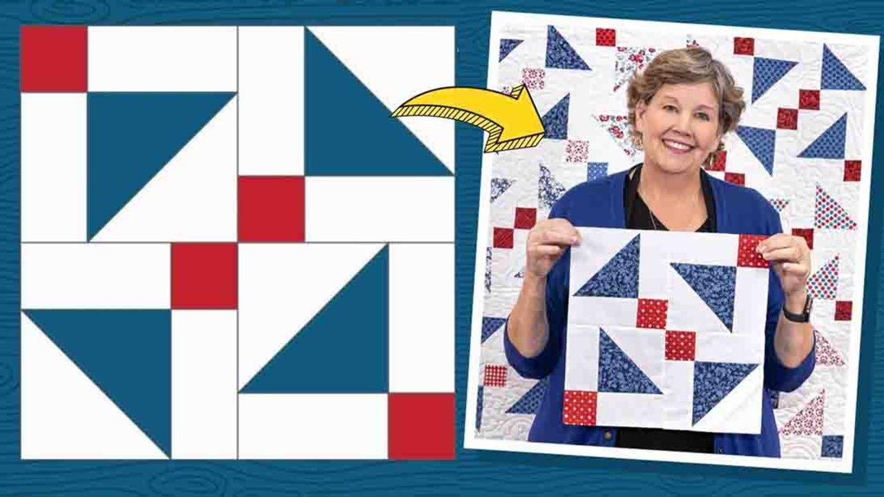 Disappearing Shoofly Quilt Tutorial