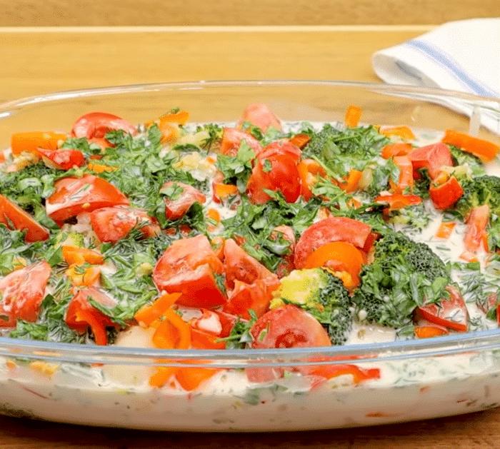 Broccoli Cauliflower Casserole recipe