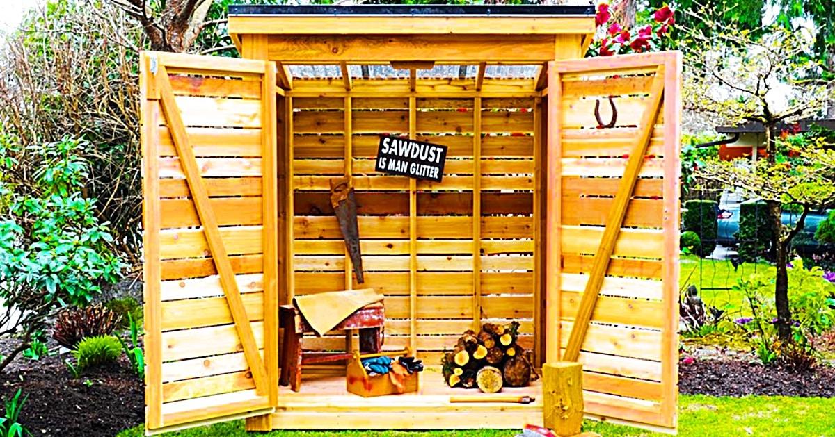 How To Build A Cedar Storage Shed